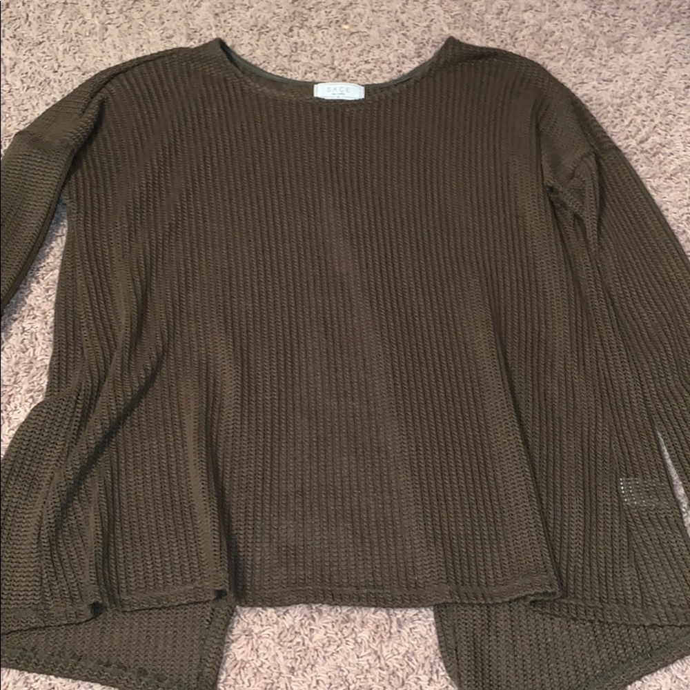 Sage sweater